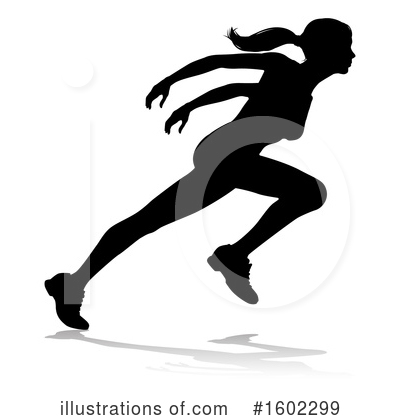 Royalty-Free (RF) Runner Clipart Illustration by AtStockIllustration - Stock Sample #1602299