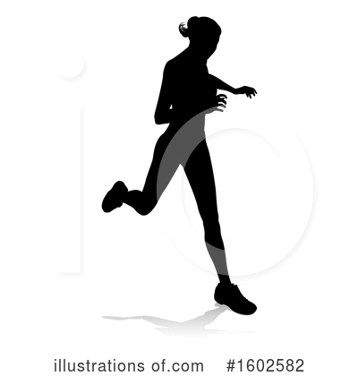 Royalty-Free (RF) Runner Clipart Illustration by AtStockIllustration - Stock Sample #1602582