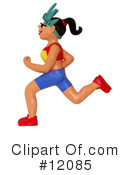 Running Clipart #12085 by Amy Vangsgard