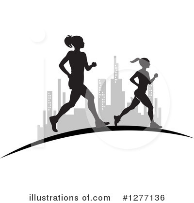 Running Clipart #1277136 by Lal Perera