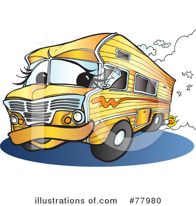 Royalty-Free (RF) Rv Clipart Illustration by Snowy - Stock Sample #77980