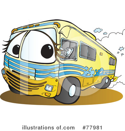 Royalty-Free (RF) Rv Clipart Illustration by Snowy - Stock Sample #77981