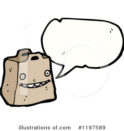 Paper Bag Clipart #1197589 by lineartestpilot