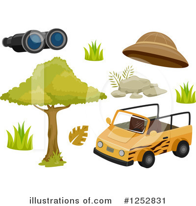 Royalty-Free (RF) Safari Clipart Illustration by BNP Design Studio - Stock Sample #1252831