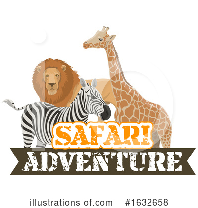 Zebra Clipart #1632658 by Vector Tradition SM