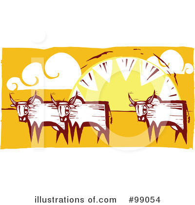 Bull Clipart #99054 by xunantunich