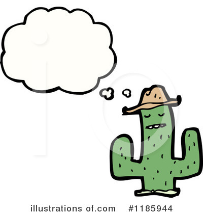 Royalty-Free (RF) Saguaro Cactus Clipart Illustration by lineartestpilot - Stock Sample #1185944