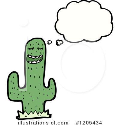 Royalty-Free (RF) Saguaro Cactus Clipart Illustration by lineartestpilot - Stock Sample #1205434