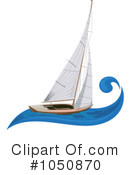 Sailboat Clipart #1050870 by Paulo Resende