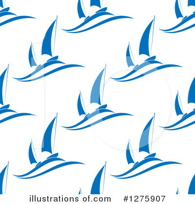 Royalty-Free (RF) Sailboat Clipart Illustration by Vector Tradition SM - Stock Sample #1275907