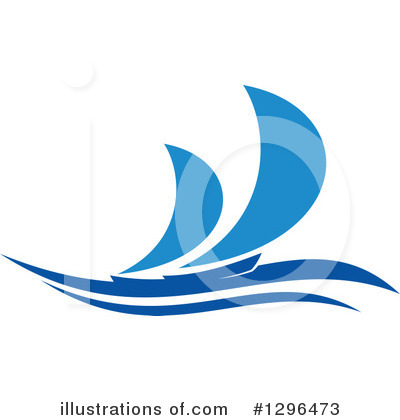 Royalty-Free (RF) Sailboat Clipart Illustration by Vector Tradition SM - Stock Sample #1296473