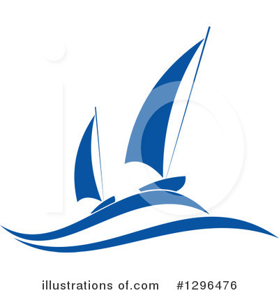 Royalty-Free (RF) Sailboat Clipart Illustration by Vector Tradition SM - Stock Sample #1296476