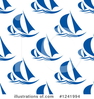 Royalty-Free (RF) Sailing Clipart Illustration by Vector Tradition SM - Stock Sample #1241994
