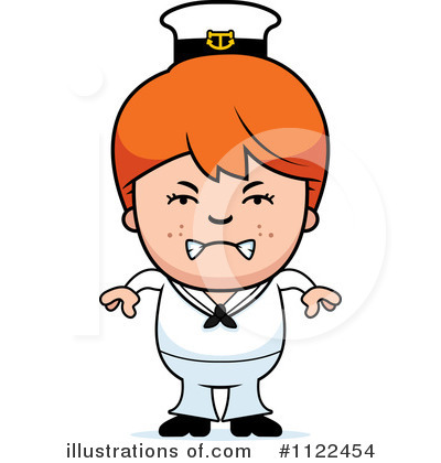 Royalty-Free (RF) Sailor Clipart Illustration by Cory Thoman - Stock Sample #1122454