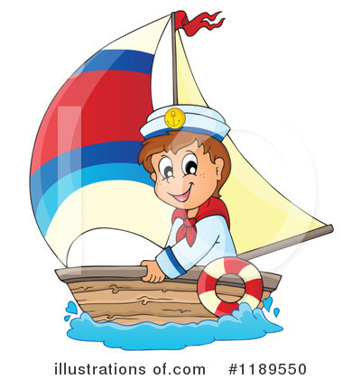 Royalty-Free (RF) Sailor Clipart Illustration by visekart - Stock Sample #1189550