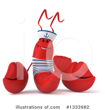 Lobster Clipart #1333982 by Julos