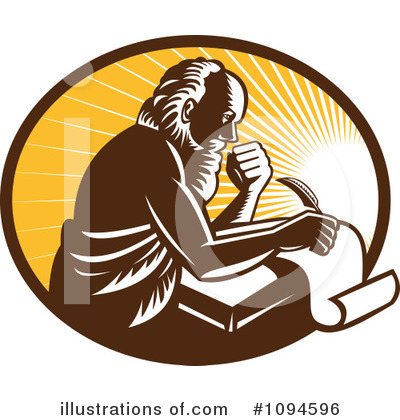 Royalty-Free (RF) Saint Clipart Illustration by patrimonio - Stock Sample #1094596