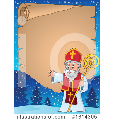 Royalty-Free (RF) Saint Nicholas Clipart Illustration by visekart - Stock Sample #1614305