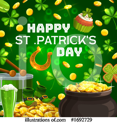 Royalty-Free (RF) Saint Paddys Day Clipart Illustration by Vector Tradition SM - Stock Sample #1692729