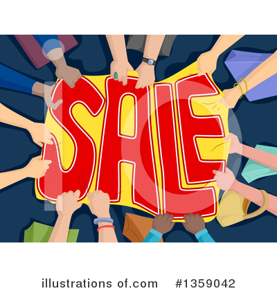 Royalty-Free (RF) Sale Clipart Illustration by BNP Design Studio - Stock Sample #1359042