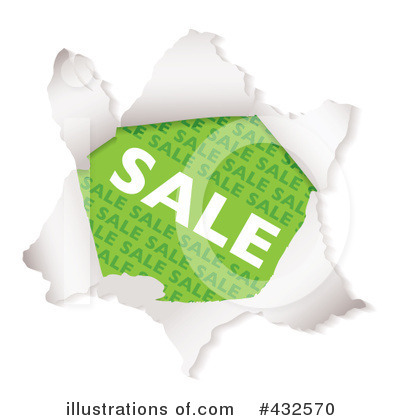 Royalty-Free (RF) Sale Clipart Illustration by michaeltravers - Stock Sample #432570
