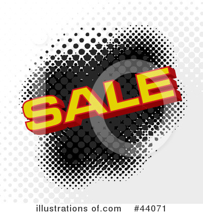 Royalty-Free (RF) Sale Clipart Illustration by Arena Creative - Stock Sample #44071