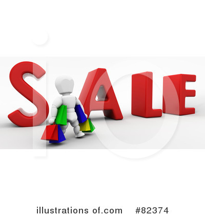 Royalty-Free (RF) Sale Clipart Illustration by KJ Pargeter - Stock Sample #82374