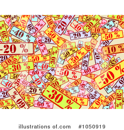 Royalty-Free (RF) Sales Clipart Illustration by NL shop - Stock Sample #1050919