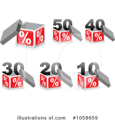 Royalty-Free (RF) Sales Clipart Illustration by Andrei Marincas - Stock Sample #1058659