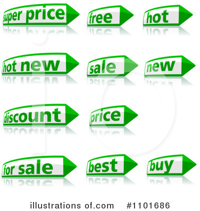 Royalty-Free (RF) Sales Clipart Illustration by dero - Stock Sample #1101686