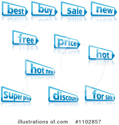 Royalty-Free (RF) Sales Clipart Illustration by dero - Stock Sample #1102857