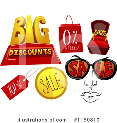 Royalty-Free (RF) Sales Clipart Illustration by BNP Design Studio - Stock Sample #1150810