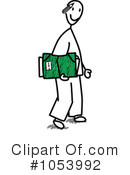 Salesman Clipart #1053992 by Frog974