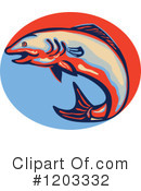 Salmon Clipart #1203332 by patrimonio