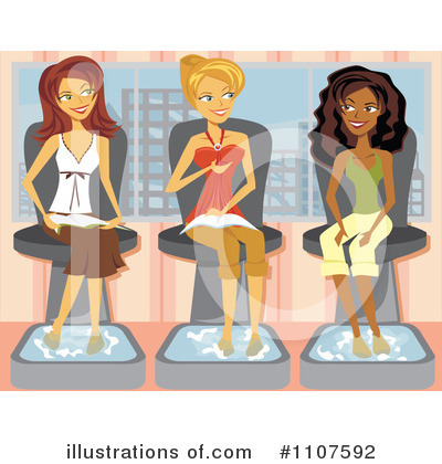 Royalty-Free (RF) Salon Clipart Illustration by Amanda Kate - Stock Sample #1107592