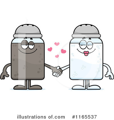 Pepper Shaker Clipart #1165537 by Cory Thoman
