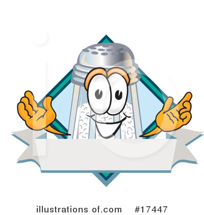 Royalty-Free (RF) Salt Shaker Character Clipart Illustration by Mascot Junction - Stock Sample #17447