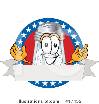 Royalty-Free (RF) Salt Shaker Character Clipart Illustration by Mascot Junction - Stock Sample #17452