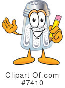 Salt Shaker Clipart #7410 by Mascot Junction