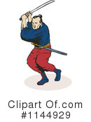 Samurai Clipart #1144929 by patrimonio