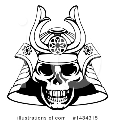 Royalty-Free (RF) Samurai Clipart Illustration by AtStockIllustration - Stock Sample #1434315