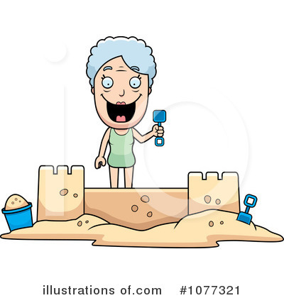 Old Woman Clipart #1077321 by Cory Thoman