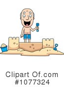 Sand Castle Clipart #1077324 by Cory Thoman
