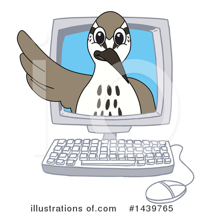 Royalty-Free (RF) Sandpiper Mascot Clipart Illustration by Mascot Junction - Stock Sample #1439765