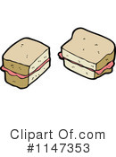 Sandwich Clipart #1147353 by lineartestpilot