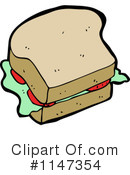 Sandwich Clipart #1147354 by lineartestpilot