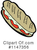 Sandwich Clipart #1147356 by lineartestpilot