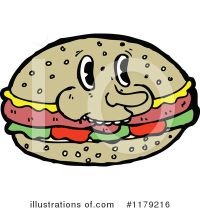 Burger Clipart #1179216 by lineartestpilot