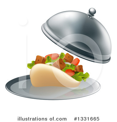 Royalty-Free (RF) Sandwich Clipart Illustration by AtStockIllustration - Stock Sample #1331665