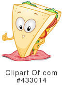 Sandwich Clipart #433014 by BNP Design Studio